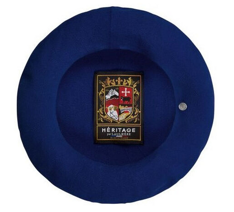 Laulhere Heritage Unisex Summer Cotton Beret - Navy Blue