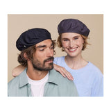 Laulhere Heritage Unisex Summer Cotton Beret - Black