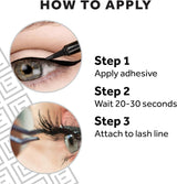 Eylure London 0.7ml Line & Lash Adhesive Eyeliner - Black