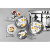 Tramontina 3.4L Grano Tri-Ply Stainless Steel Frying Pan 30cm in Silver