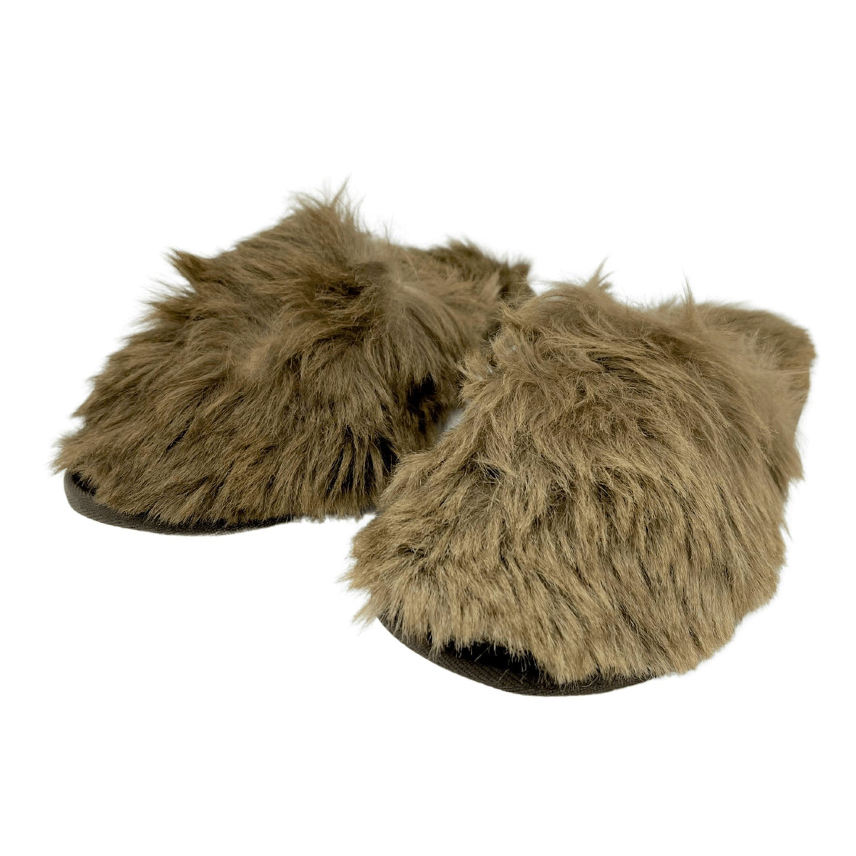 Jacaru 6264 Unisex Kangaroo Fur Slippers - Natural (Made in Australia)