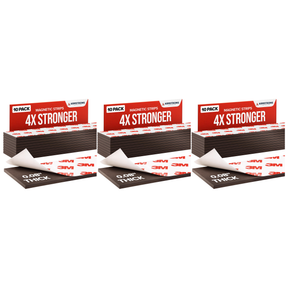 3x Armstrong 3M Magnetic Tape Strips with Adhesive Backing Bulk - 60 Fridge Strips Total (3 Packs of 20)