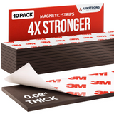 3M Magnetic Tape Strips w/ Adhesive Backing Fridge Strips - 1 Pack of 20