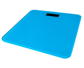 Easy Home 180kg Electronic Digital Glass Bathroom Scale - Teal