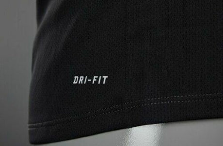 Nike Womens Dri-Fit Running Short Sleeve Gym T-Shirt - Black