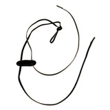 Jacaru 6503 Leather Hat Chinstrap with Leather Toggle - Brown (Adjustable)