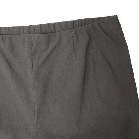 Womens Straight Leg Bengaline Pull On Stretch Work Pants Ladies Bottoms Ponte - Black