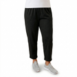 idyl Womens 100% Cotton Crop Pants - Black (Relaxed Fit Leggings)