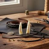 Jacaru 6580 Genuine Crocodile Tooth - Hatband Replacement (Medium or Large)