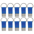 10x Coda Key Tag Bulk Pack - Blue (School Bag and Luggage Keyring)
