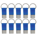 10x Coda Key Tag Bulk Pack - Blue (School Bag and Luggage Keyring)