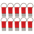 10x Coda Key Tag Bulk Pack - Red (School Bag, Badge and Travel Luggage Keyring)