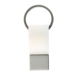 Coda Key Tag - White (School Bag, Badge and Travel Luggage Keyring)