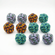 1x Dog Toy Rope Ball - Assorted Colours