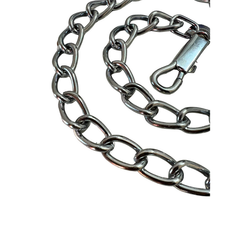 6x 1.2m Heavy Duty Pet Metal Chain Dog Lead Handle Long Strong Control Leash