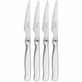 Tramontina Churrasco 4pc Steak Knife Set - Stainless Steel Tempered Blades
