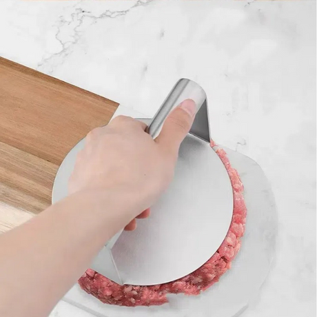 Burger Press Patty Maker in 304 Stainless Steel (BBQ Tool)