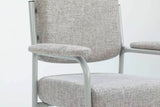 2x Charlie Height Adjustable High Seat Chair w/ Armrests - Grey (Orthopaedic Mid Back)