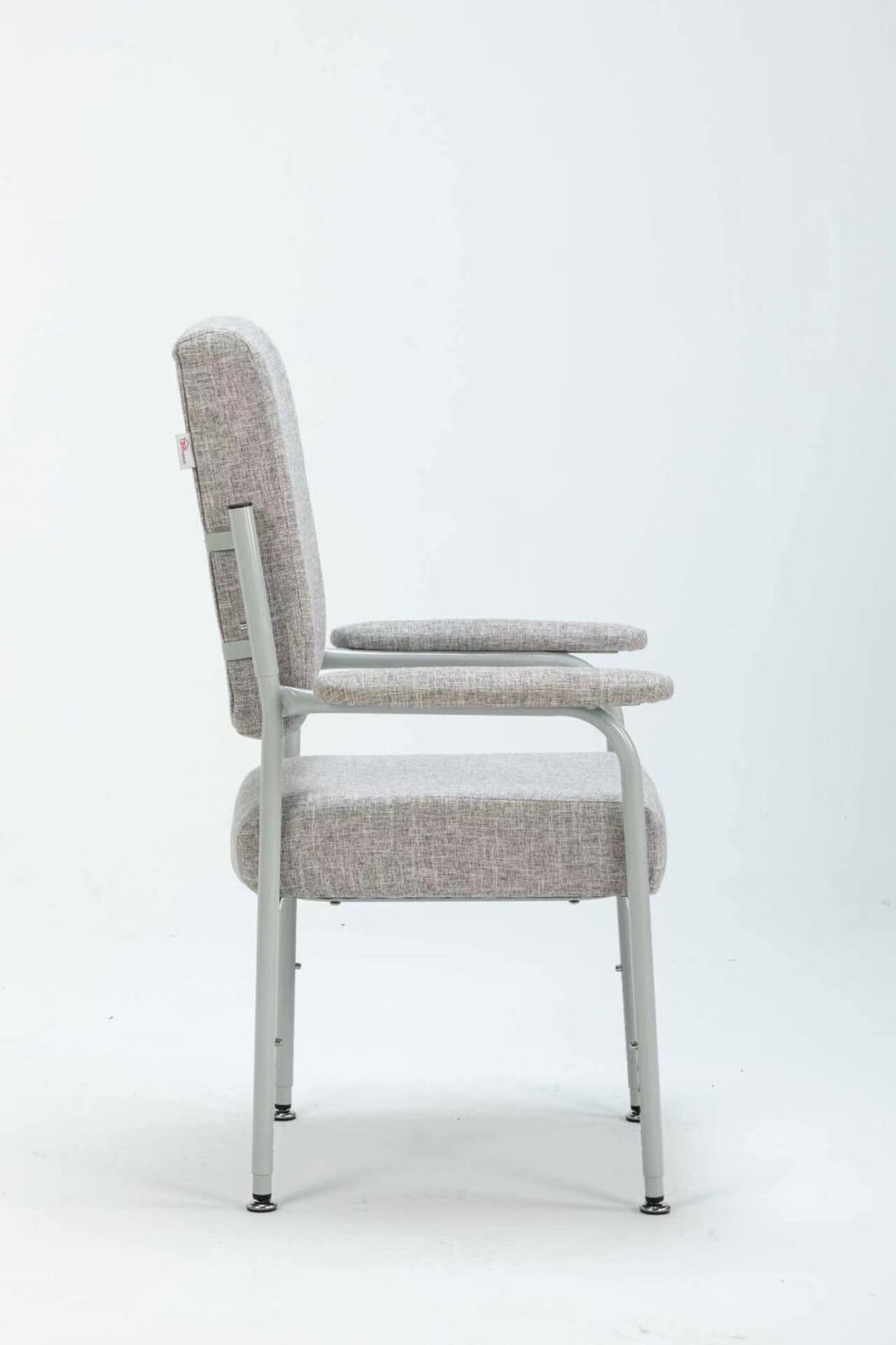 BR Home Charlie Height Adjustable Support Chair w/ Armrests Orthopaedic Utility (Mid Back)
