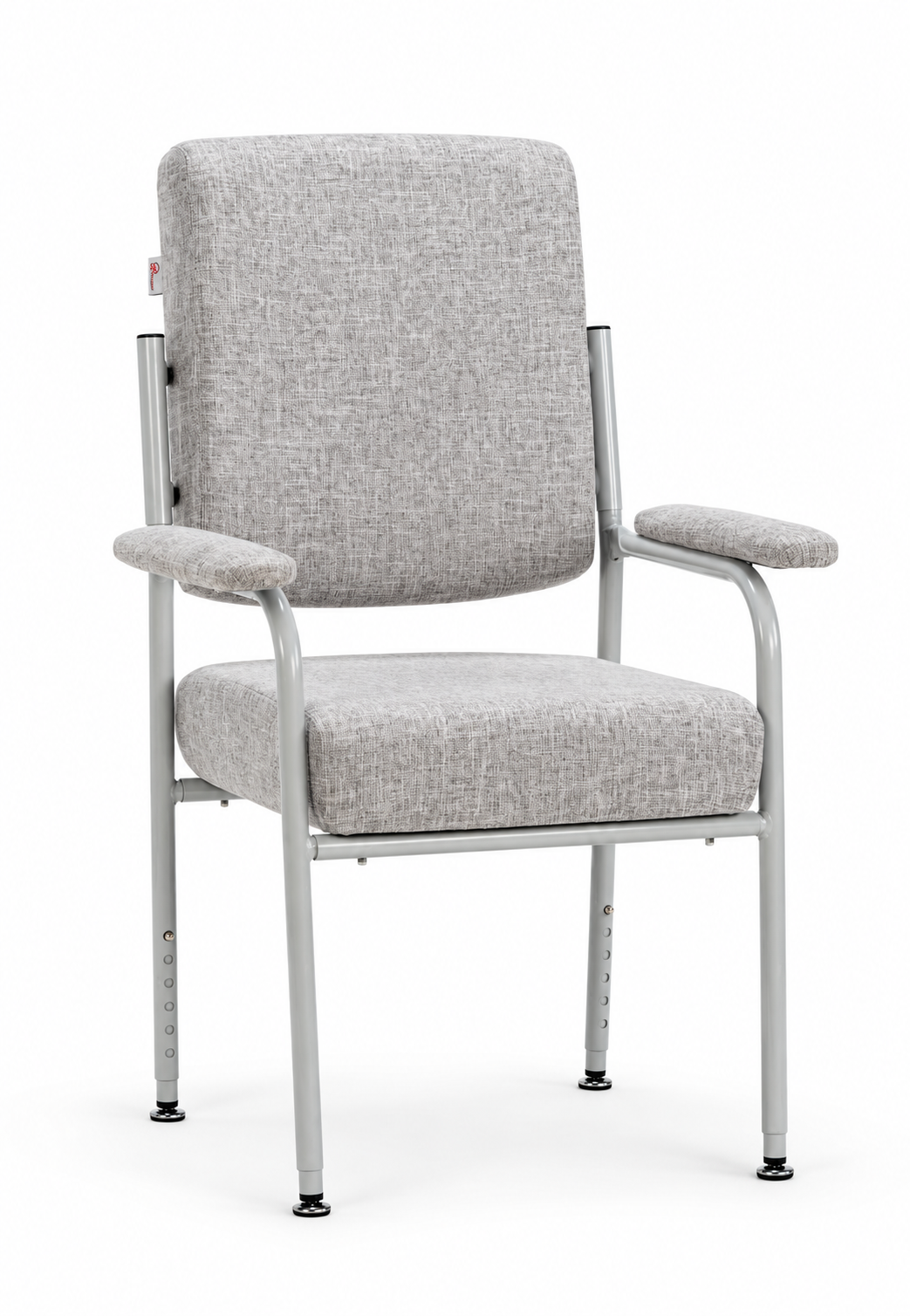 BR Home Charlie Height Adjustable Support Chair w/ Armrests Orthopaedic Utility (Mid Back)