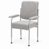 BR Home Charlie Height Adjustable Support Chair w/ Armrests Orthopaedic Utility (Mid Back)