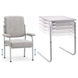 Charlie Height Adjustable High Seat Chair & Folding Table Set - Orthopaedic Kit