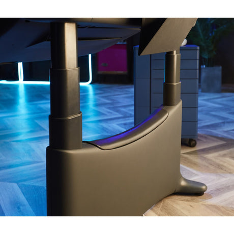 1.2m UFOU UPON Standing Desk Height Adjustable Motorised Electric Sit Stand Table Riser - Black