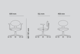 UFOU Joyin Childrens Designer Study Chair w/ Auto Brake Safety System - Kingbird