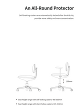 UFOU Joyin Childrens Designer Study Chair w/ Auto Brake Safety System - Kingbird