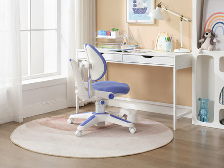 1x Ergonomic Study Chairs for Kids - Height Adjustable - Blue