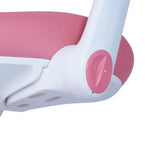 6x Ergonomic Study Chairs for Kids - Height Adjustable - Pink