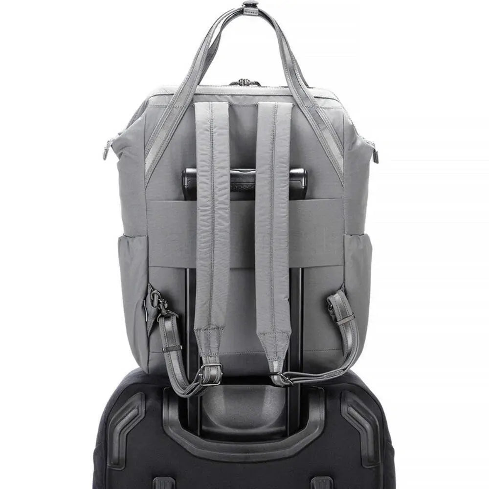 Pacsafe Citysafe CX Anti-Theft 13" Laptop Backpack Bag Econyl Gravity Gray