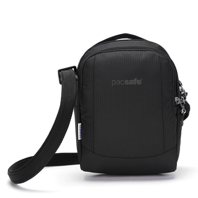 Pacsafe Metrosafe LS100 Crossbody Anti-Theft Messenger Bag in Black