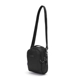 Pacsafe Metrosafe LS100 Crossbody Anti-Theft Messenger Bag in Black