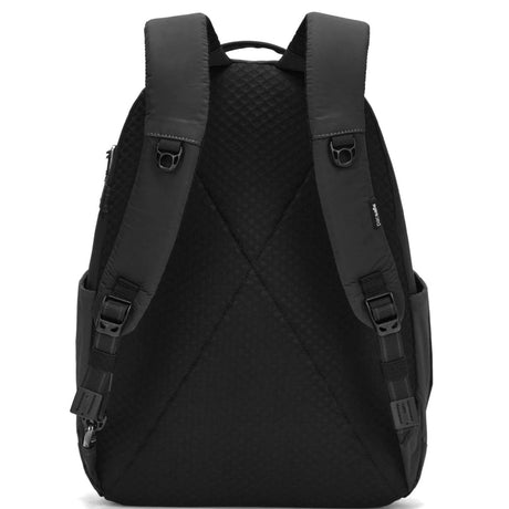 Pacsafe LS350 Anti-Theft 15L Econyl Backpack Bag in Black