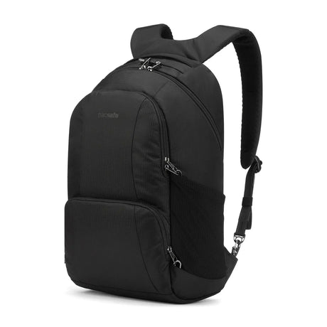 Pacsafe LS450 Anti-Theft 25L ECONYL Backpack Slash Proof Bag in Black