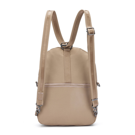 Pacsafe CX Anti-Theft Convertible Travel Backpack/Handbag in Taupe