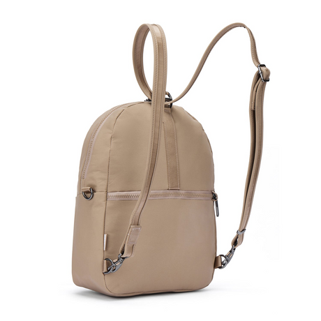 Pacsafe CX Anti-Theft Convertible Travel Backpack/Handbag in Taupe