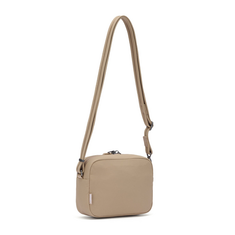 Pacsafe CX Square Anti-Theft Travel Crossbody Bag in Taupe