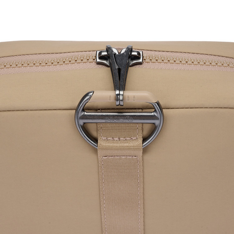 Pacsafe CX Square Anti-Theft Travel Crossbody Bag in Taupe