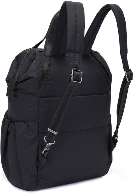 Pacsafe Citysafe CX Anti-Theft 13" Laptop Backpack Bag Econyl in  Black