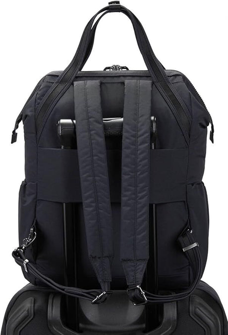 Pacsafe Citysafe CX Anti-Theft 13" Laptop Backpack Bag Econyl in  Black