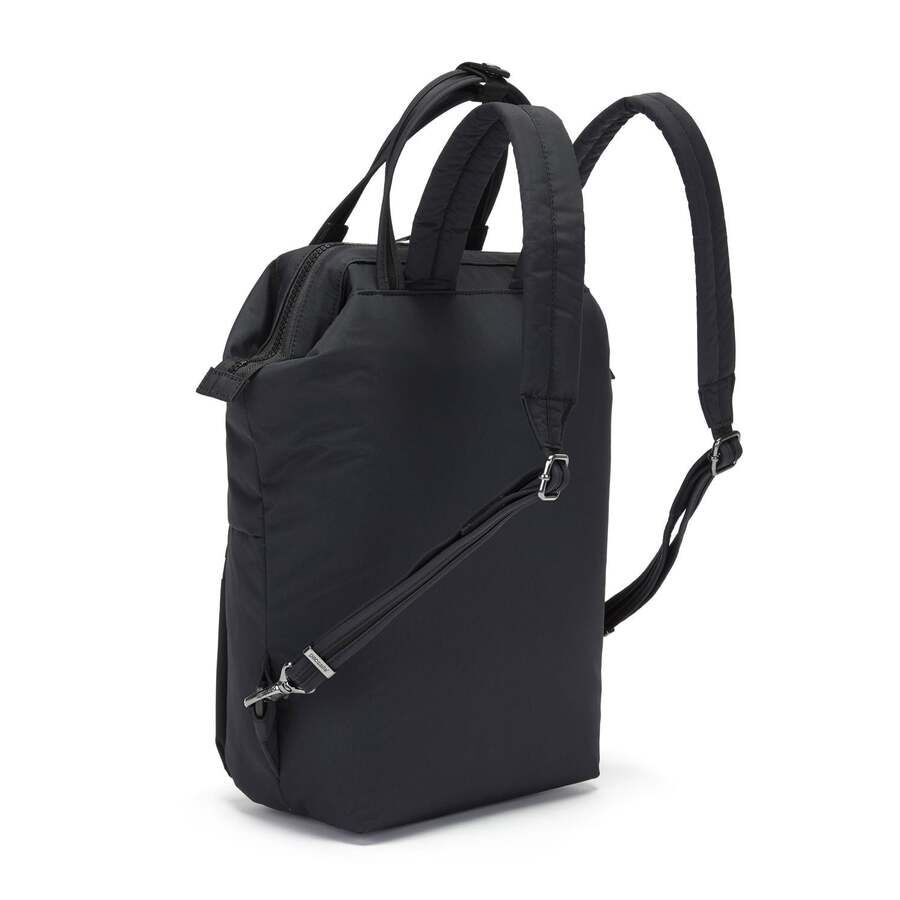 Pacsafe Citysafe CX Econyl Anti-Theft Mini Bag Backpack in Black