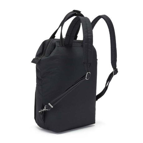 Pacsafe Citysafe CX Econyl Anti-Theft Mini Bag Backpack in Black