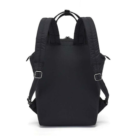 Pacsafe Citysafe CX Econyl Anti-Theft Mini Bag Backpack in Black