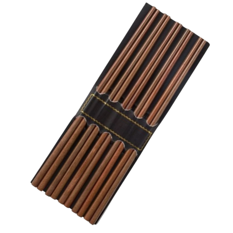 10 Pairs WOODEN CHOPSTICKS Wooden Wood Asian Wedding Dinner Gift High Quality