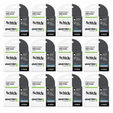 12x Schick 4pk Quattro 5 Titanium Refill Razor Blades