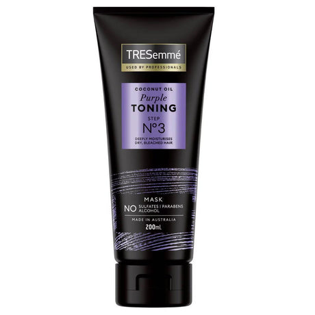 TRESemmé 200ml Coconut Oil Purple Toning Hair Mask - Step 3