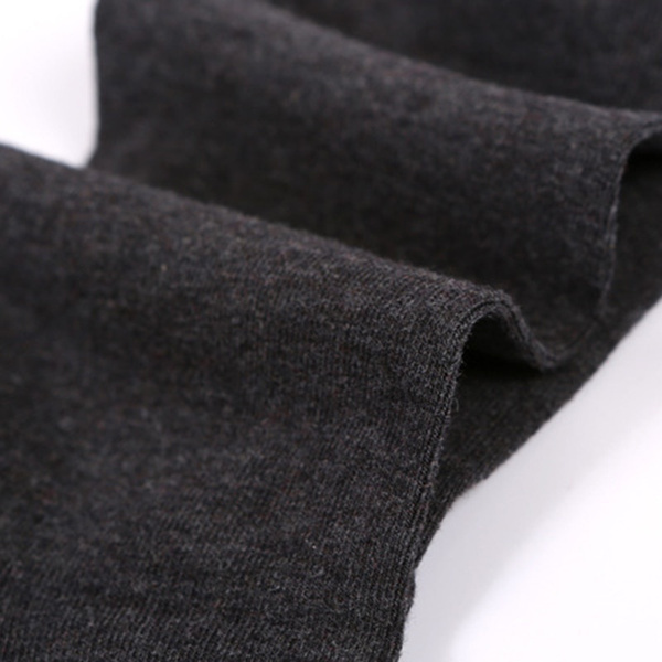6x Pairs Black Cotton Rich Loose Top Socks Bulk Pack (Comfort Diabetic Circulation)