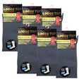 6x Pairs Grey Cotton Rich Loose Top Socks Bulk Pack (Comfort Diabetic Circulation)